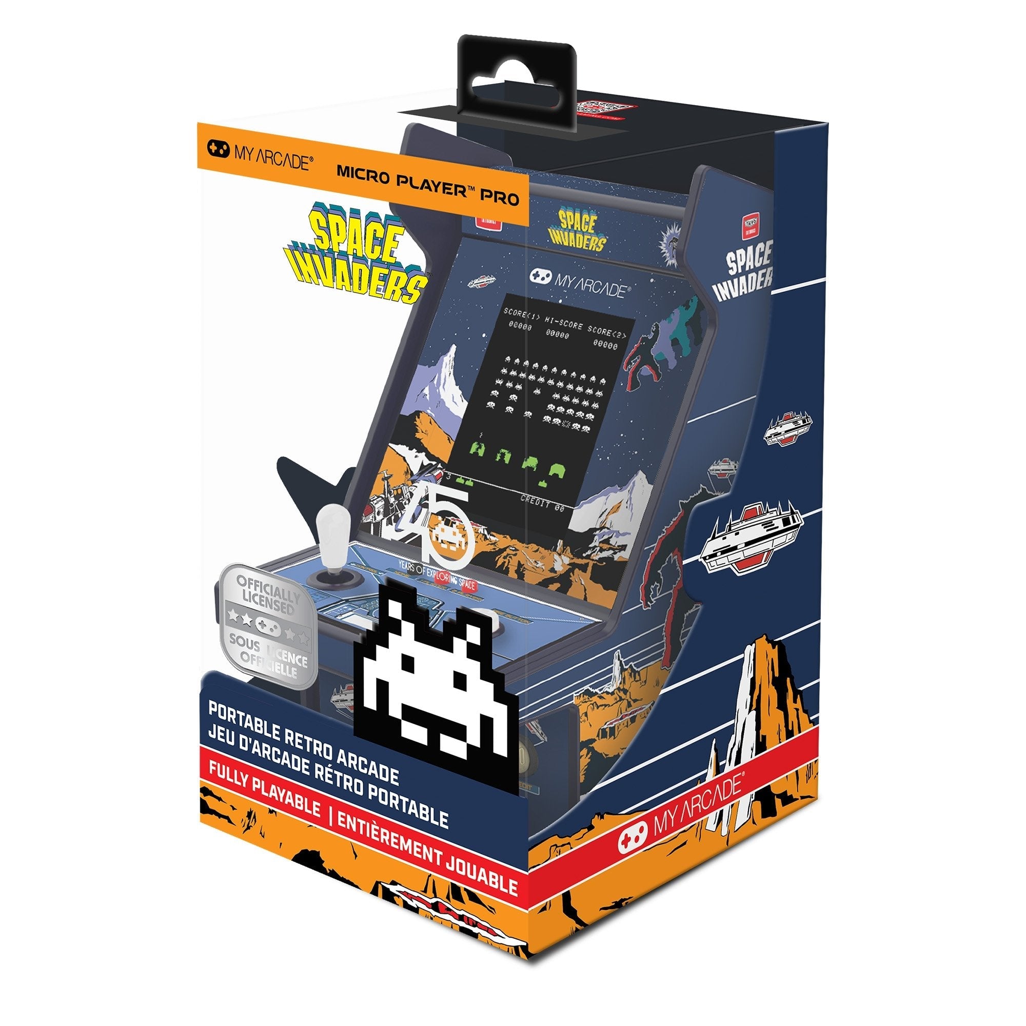 My Arcade Micro Player Pro Space Invaders 6.75" Dgunl-7004