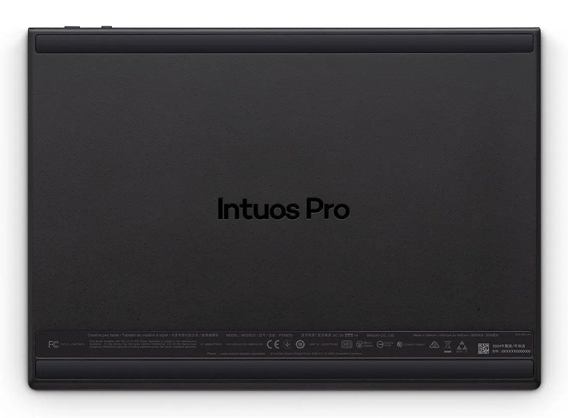 Tableta Digitalizadora Wacom Intuos Pro Medium  2025  263 X 148 Mm Usb/Bluetooth  Negro