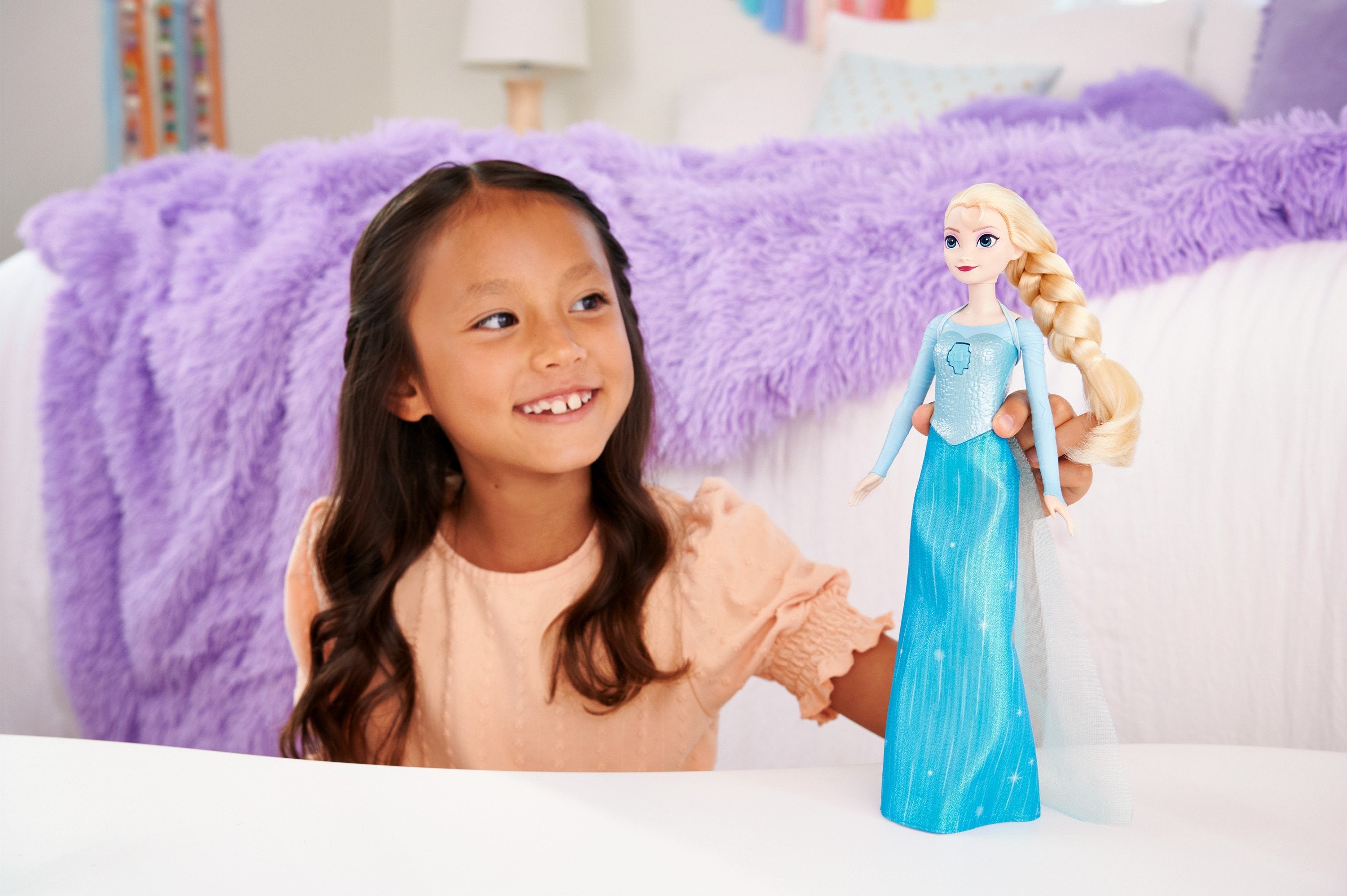 Muñeca Mattel Disney Frozen Cantante Elsa "Let Go Now"   Jdl58