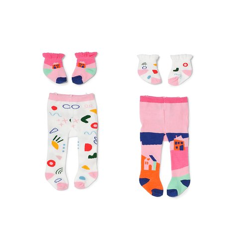 Zapf Creation Baby Born® Medias Y Calcetines 43cm, Accesorios Para Muñecas Artículos Surtidos 839485