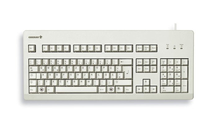Cherry G80-3000 - Teclado - Ps/2, Usb - Usa