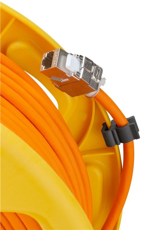 Goobay Cable De Red Cat7a 50m S/Ftp (S-Stp) Naranja