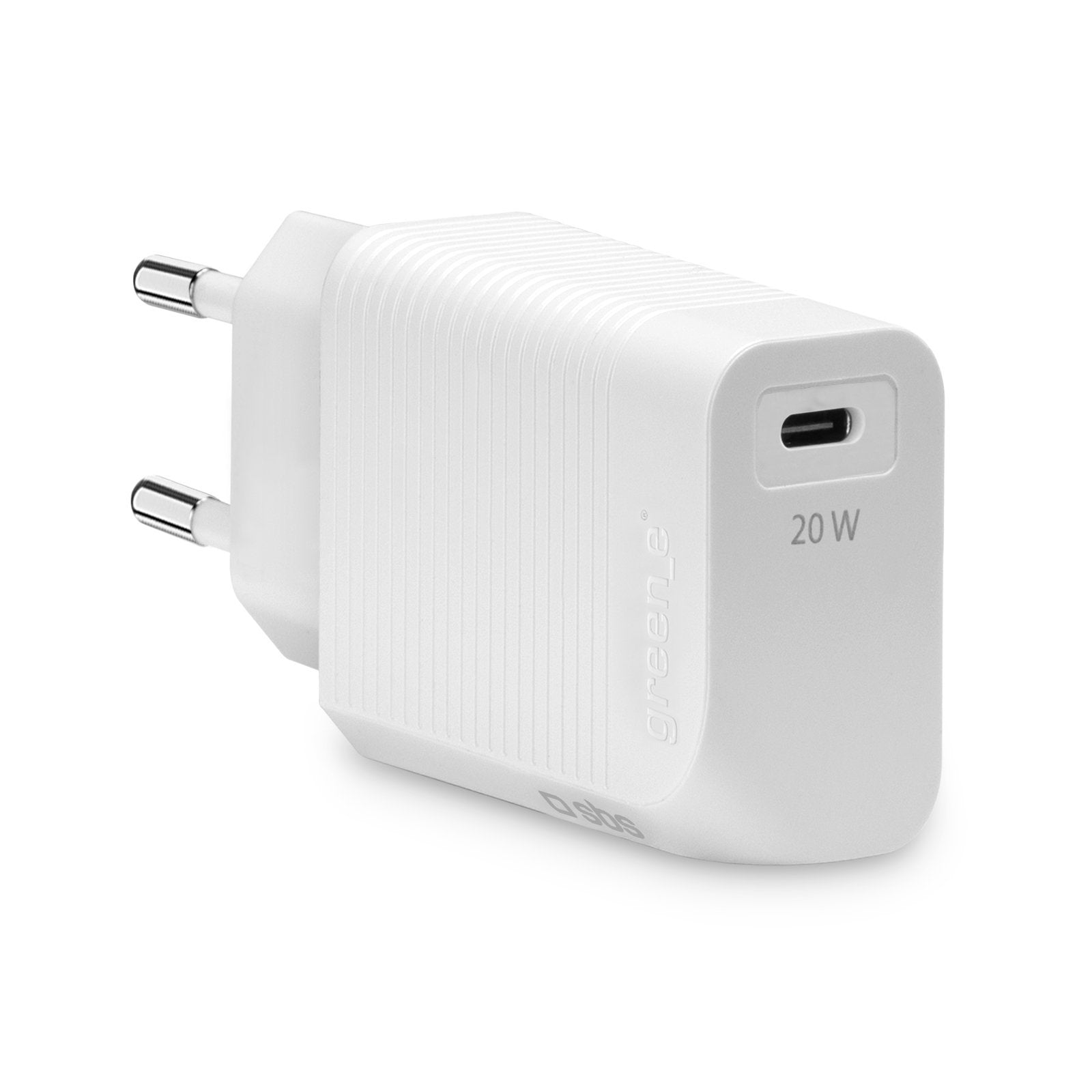 Cargador  Sbs Gretr1cpd20w  De Dispositivo Móvil Blanco Interior