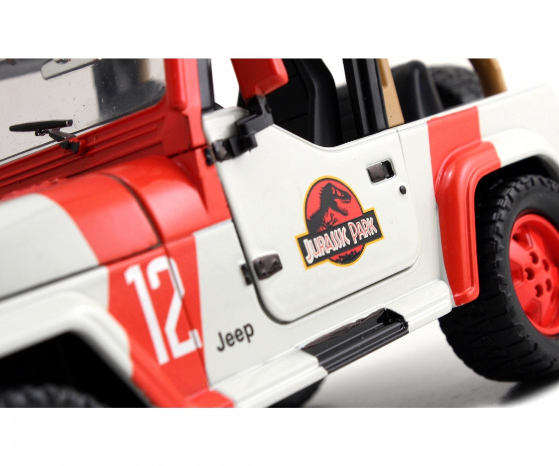 Coche Jeep Wrangler Jurassic Park 1/24