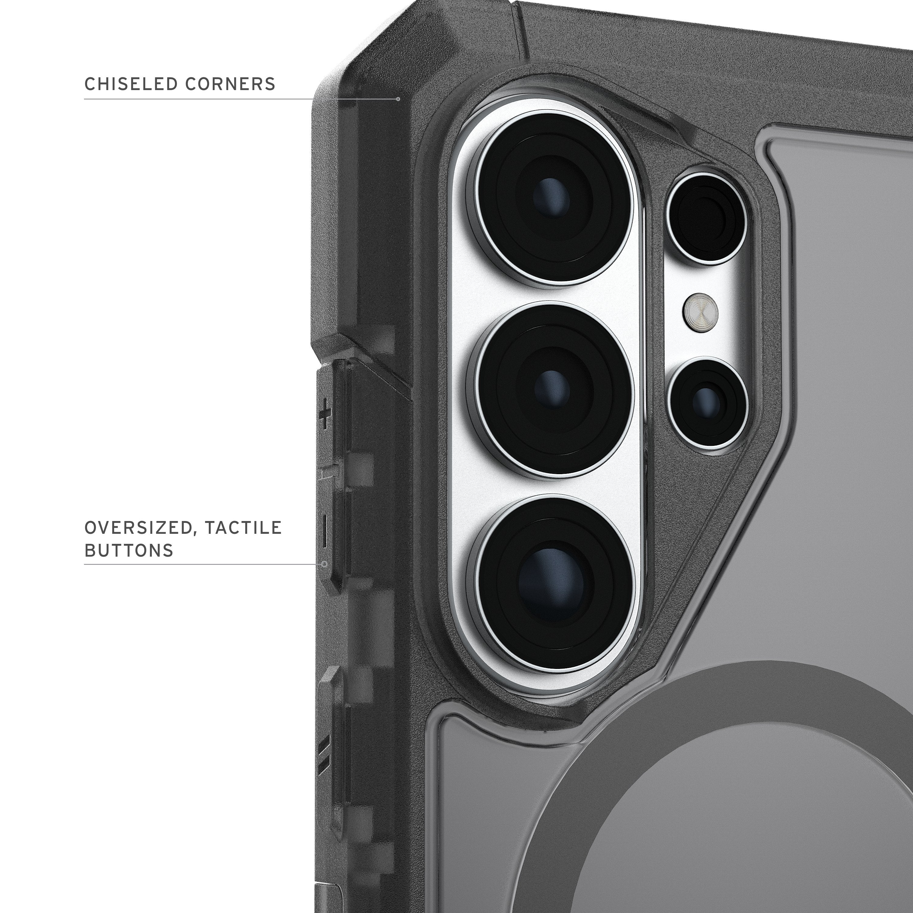 Funda Uag Trooper Gris Ceniza Samsung Galaxy S26 Ultra