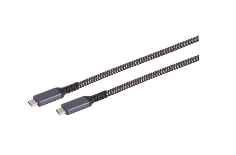 S-Impuls Usb-C Cable De Carga, 3.2, 100w Pd, Textil, 1m