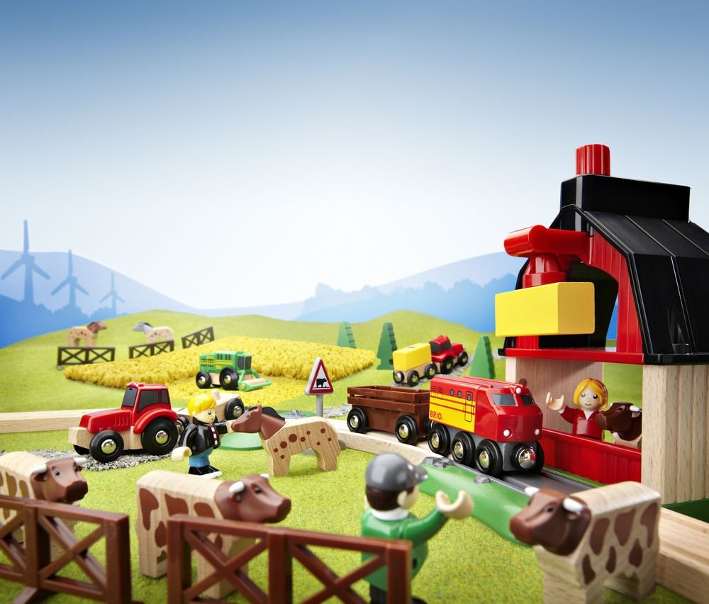 Brio World World Bahn Bauernhof Set 33719