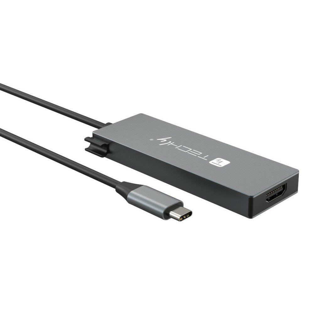 Hub Techly Usb-C 4 In 1