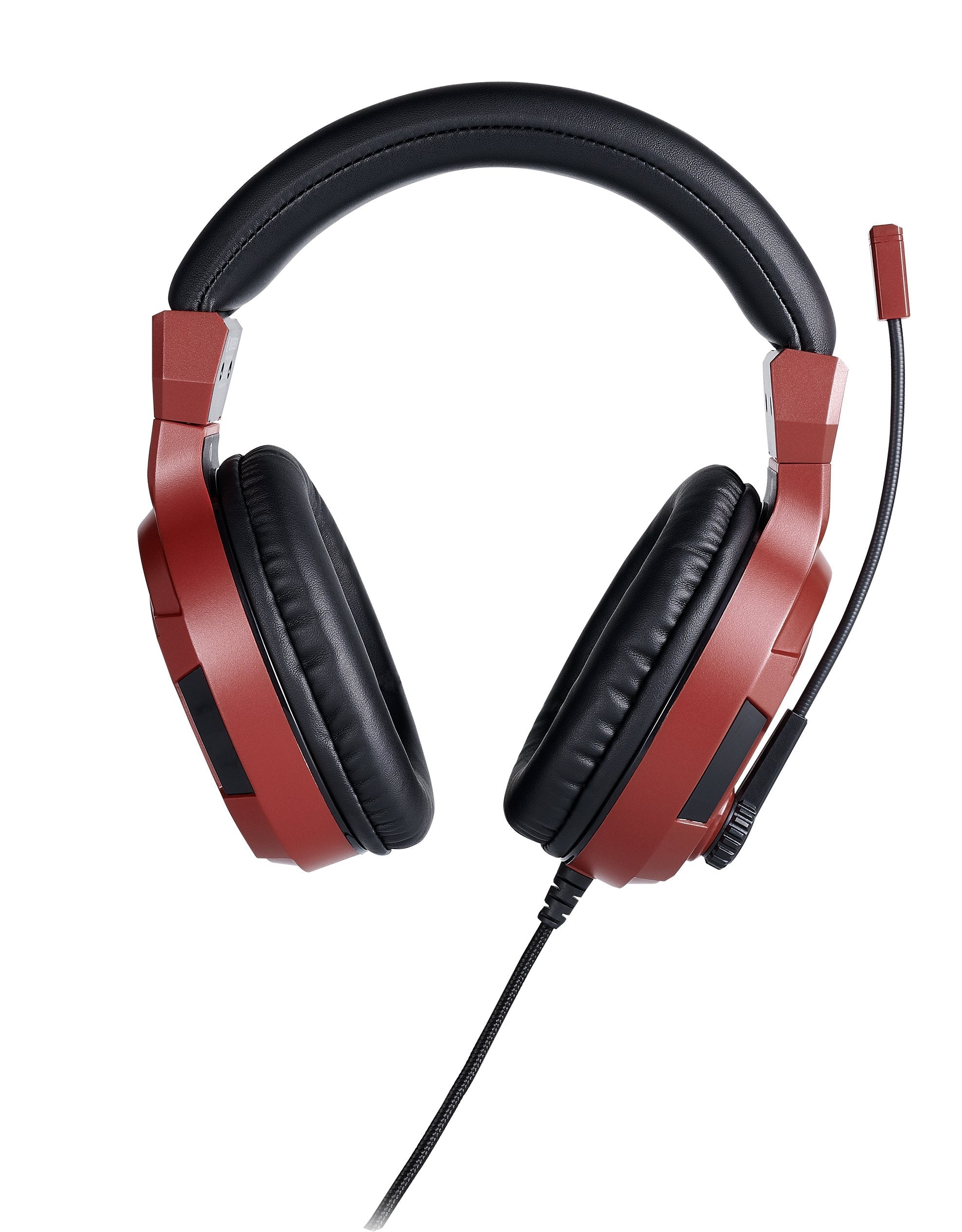Auriculares  Nacon Ps4ofheadsetv3red Bigben Con Micrófono Rojo