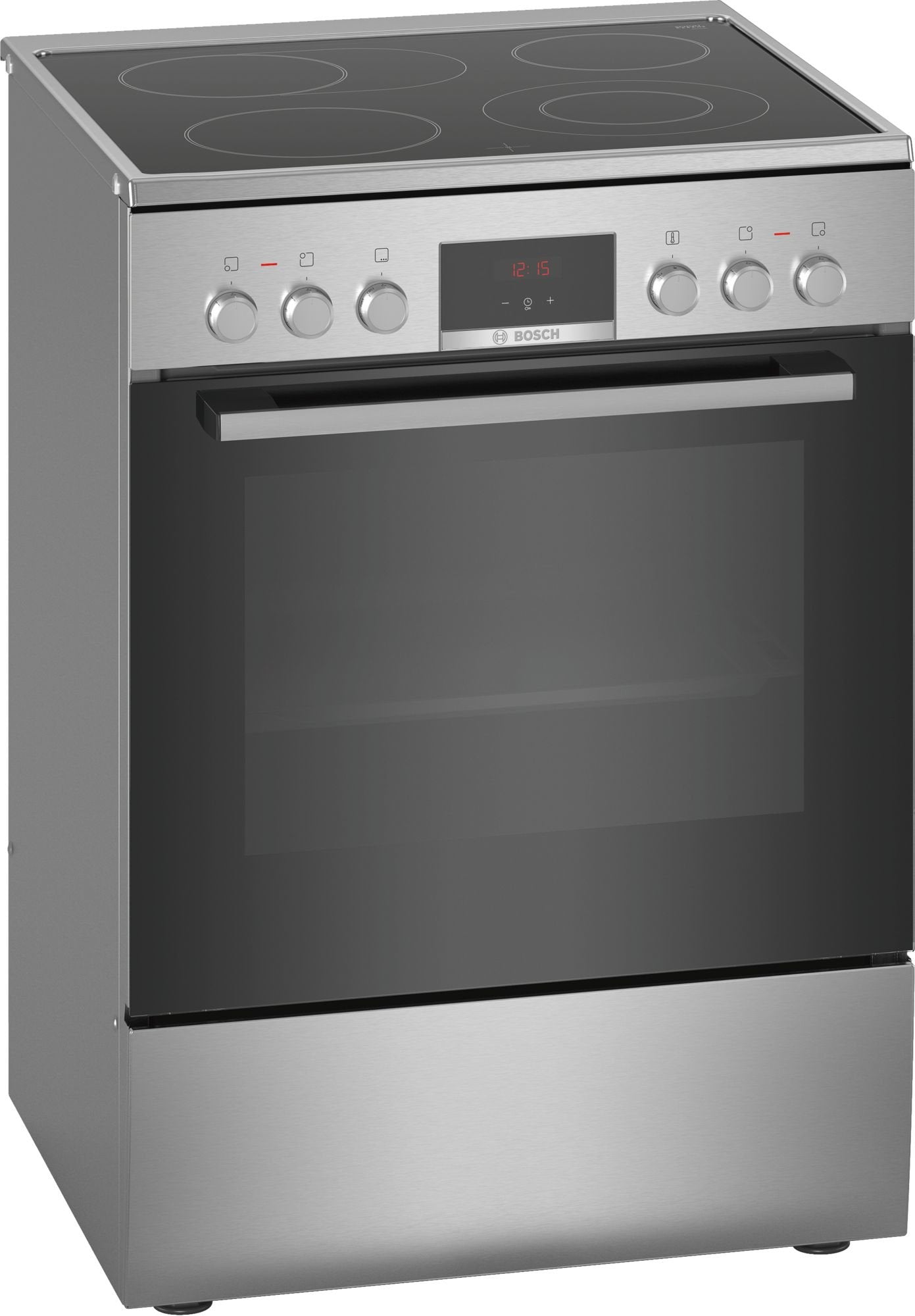 Bosch Hogar Serie Hkr39c250  4, Juego De Estufa De Acero Inoxidable Hkr39c250