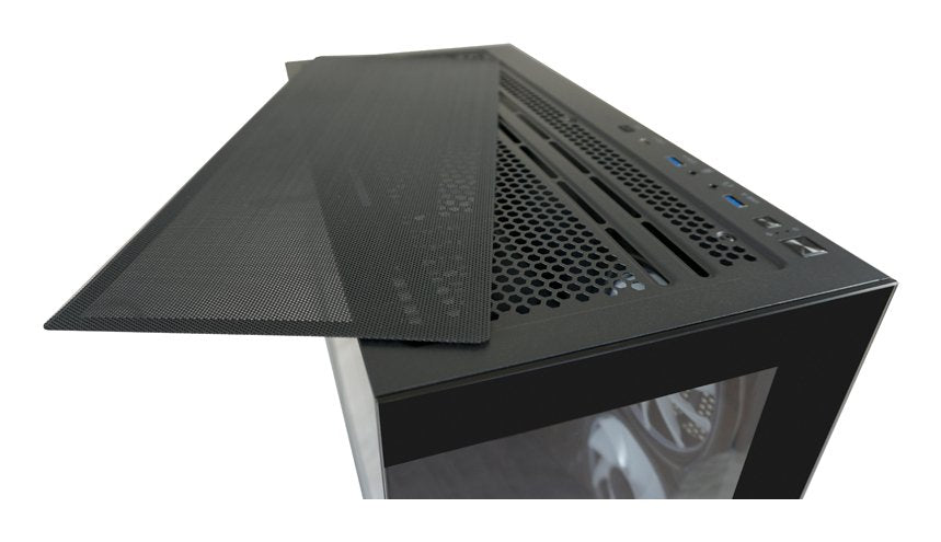 Gehäuse Miditower 715b Negro Usb3.2 Audio O.Netzteil Seamless_x