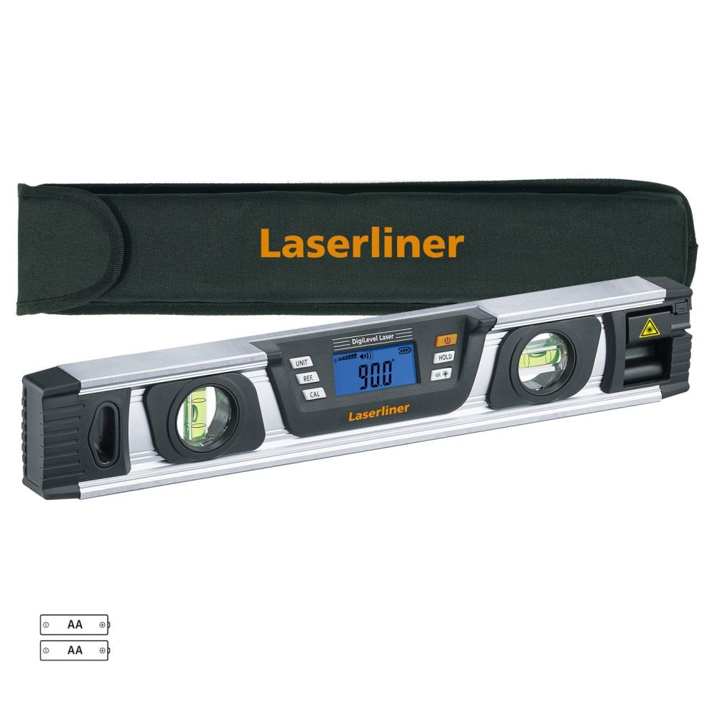 Laserliner 081.255a Laser-Wasserwaage Con Magnet 400 Mm