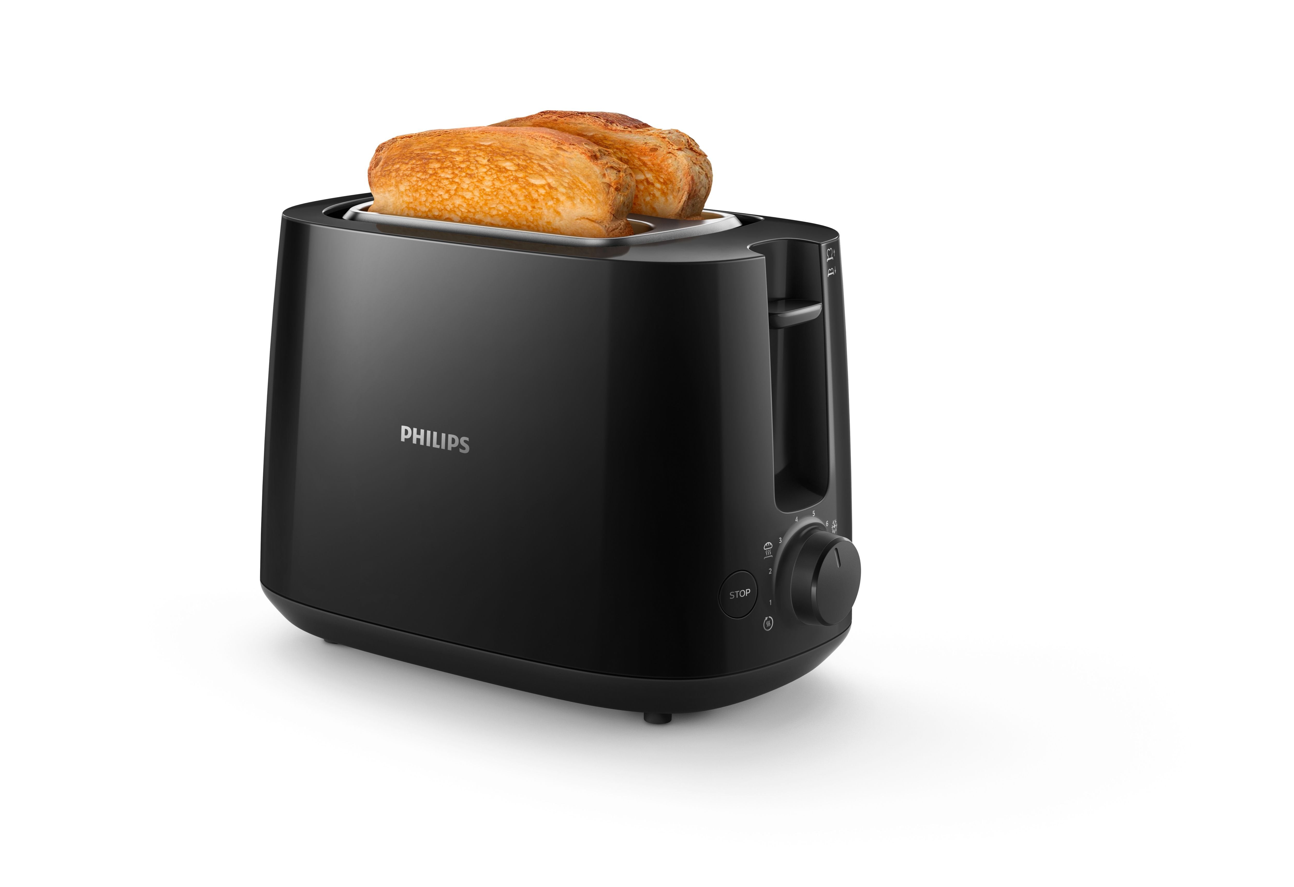 Tostadora Philips Daily Collection Hd2581/90, 2 Rebanada(S) Negro 830 W
