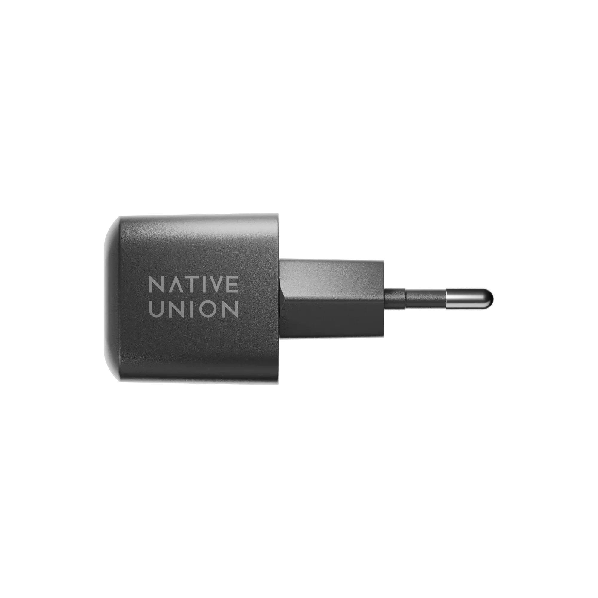 Native Union 30w Usb-C Fast Gan Charger Black + Usb-C Cable Cos.