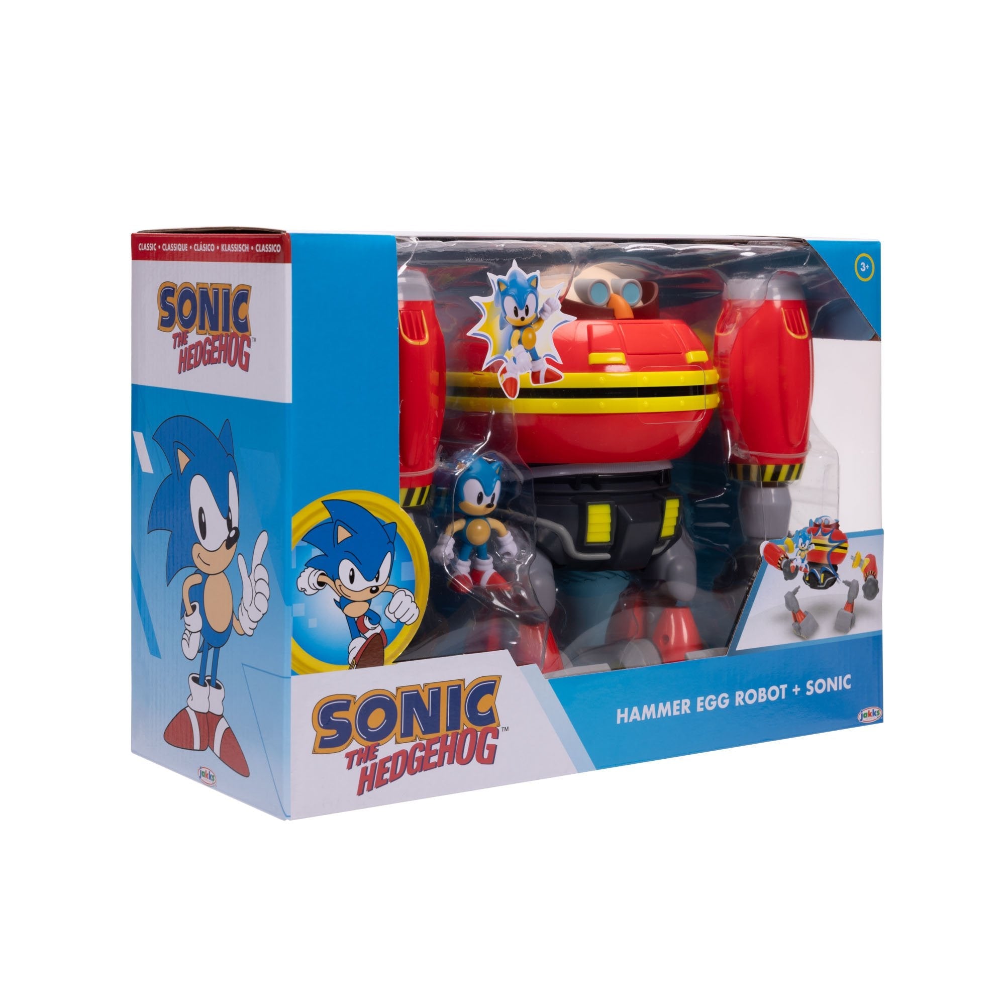 Playset Robot Martillo Dr Eggman Deluxe Sonic The Hedgehog