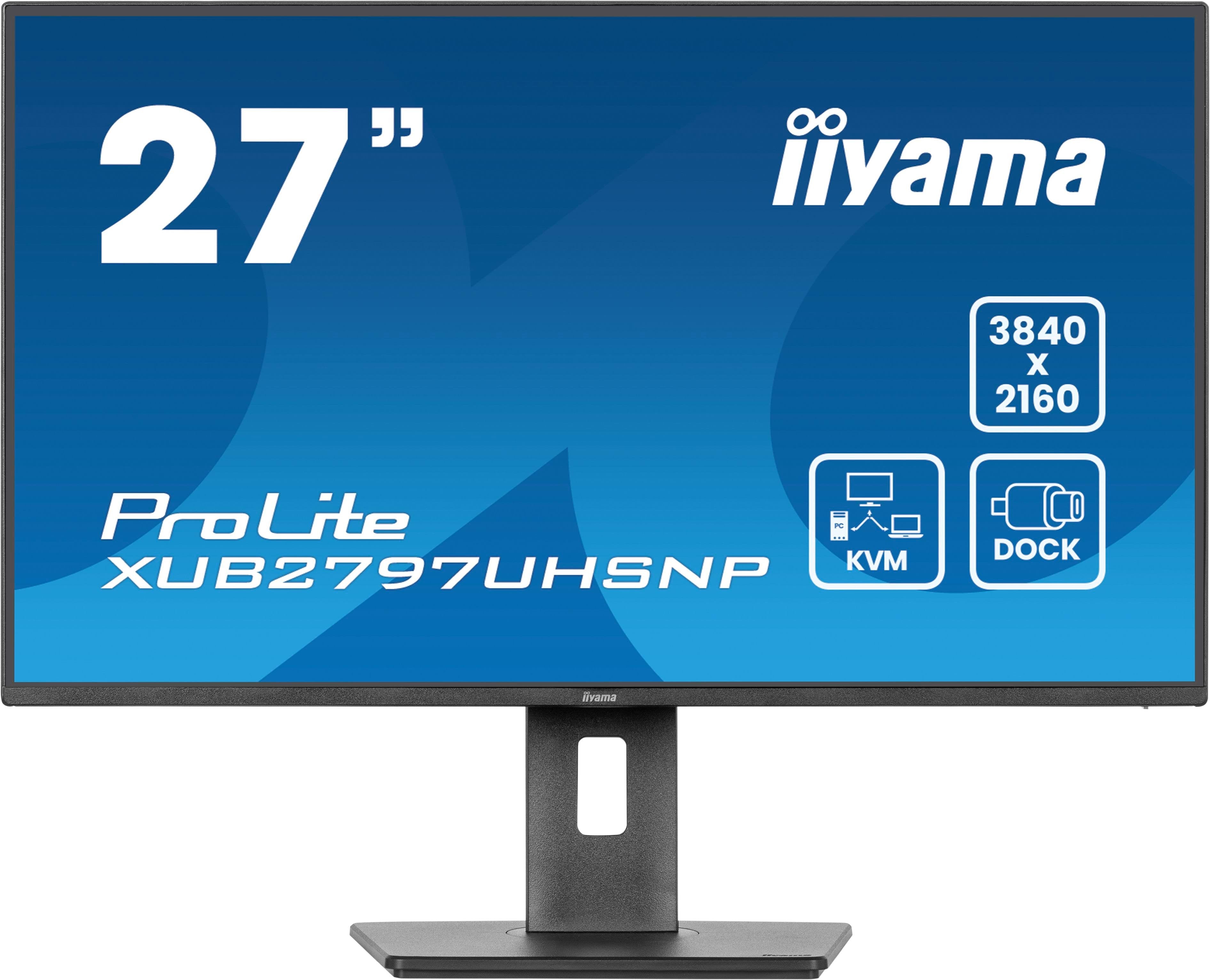 EAN 4948570123810 - iiyama ProLite XUB2797UHSNP-B1 pantalla para PC 68,6 cm (27") 3840 x 2160 Pixeles 4K Ultra HD LED Negro imagen 2