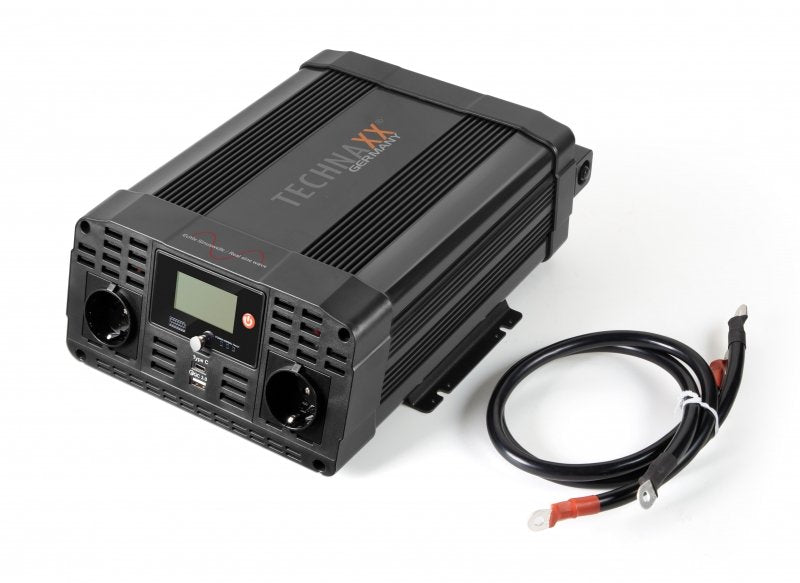 EAN 4260358124544 - Technaxx TE22 adaptador e inversor de corriente Auto 2000 W Negro imagen 8