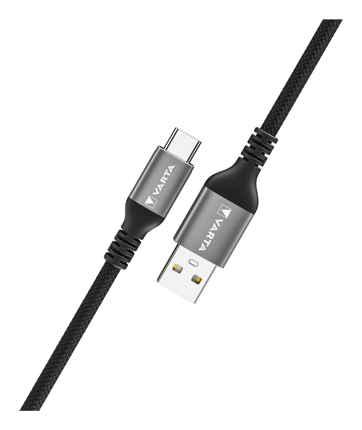 EAN 4008496066216 - Varta 57935 cable USB 2 m USB A USB C 5 Gbit/s 60 W Negro, Gris imagen 1
