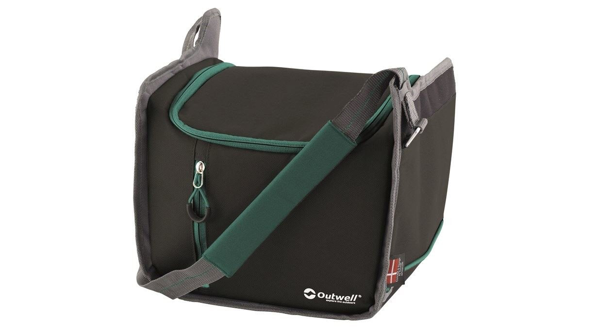 Outwell Cormorant 14l Coolbag, Black Green