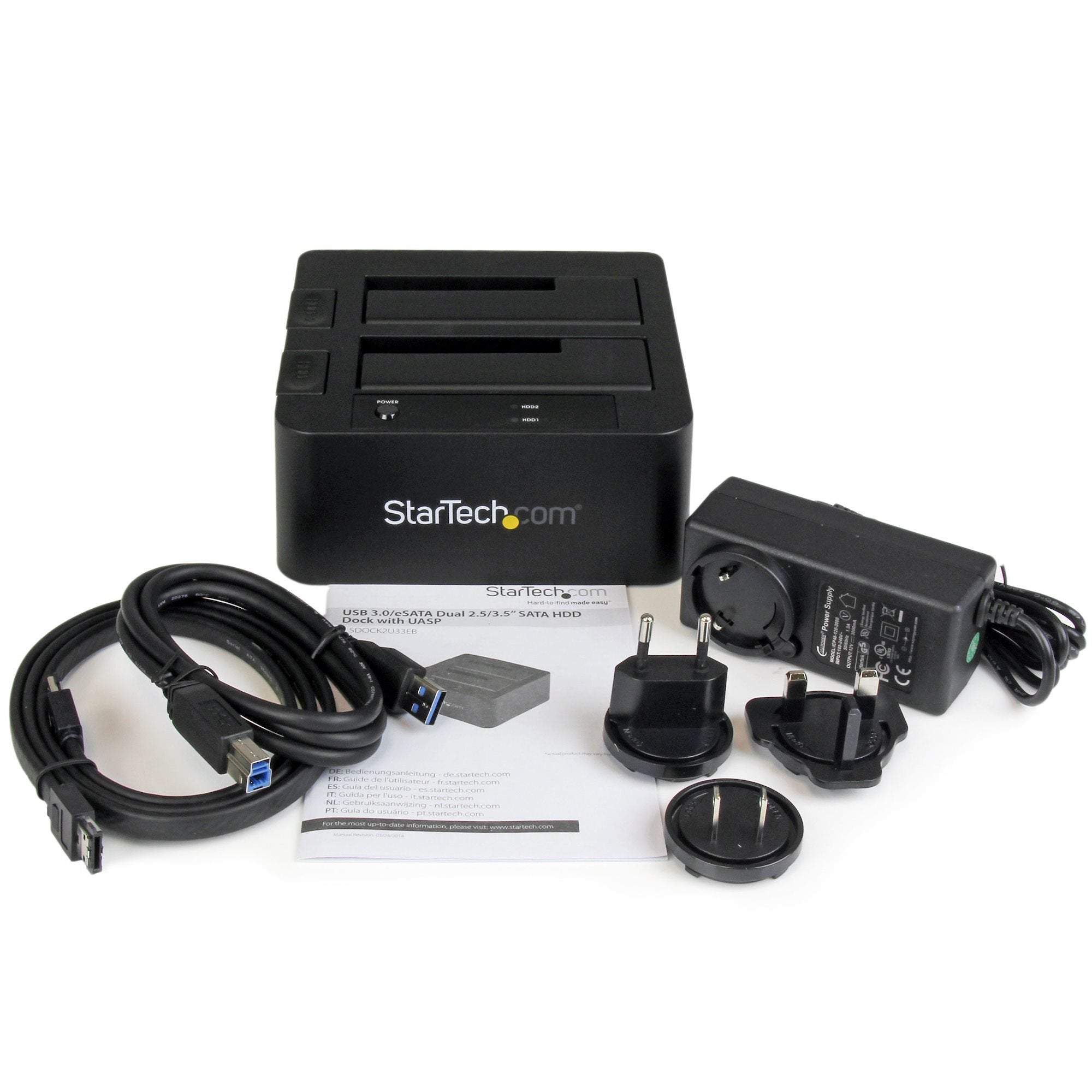 Startech Docking Station Esata Usb 3.0 Con Uasp 2