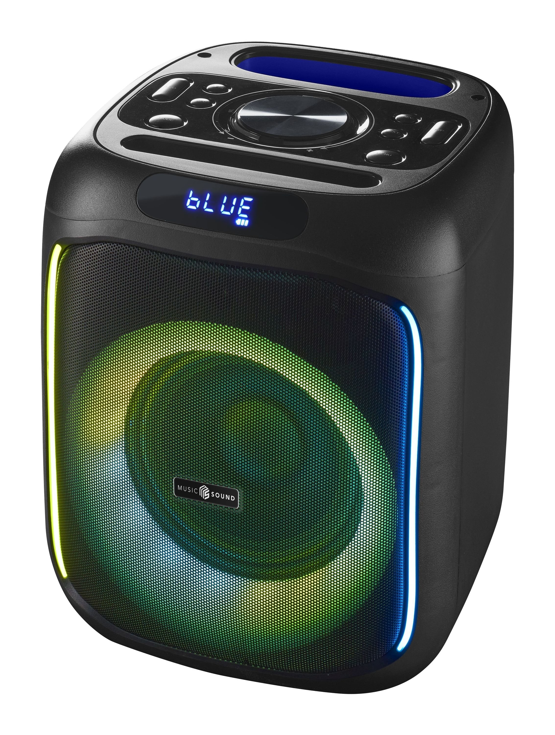 Altavoz  Music Sound 8018080479441 Para Fiestas Negro 40 W