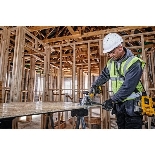 Sierra Circular  Dewalt Dcs691n-Xj Portátil 11,5 Cm Negro, Amarillo 4500 Rpm 800 W