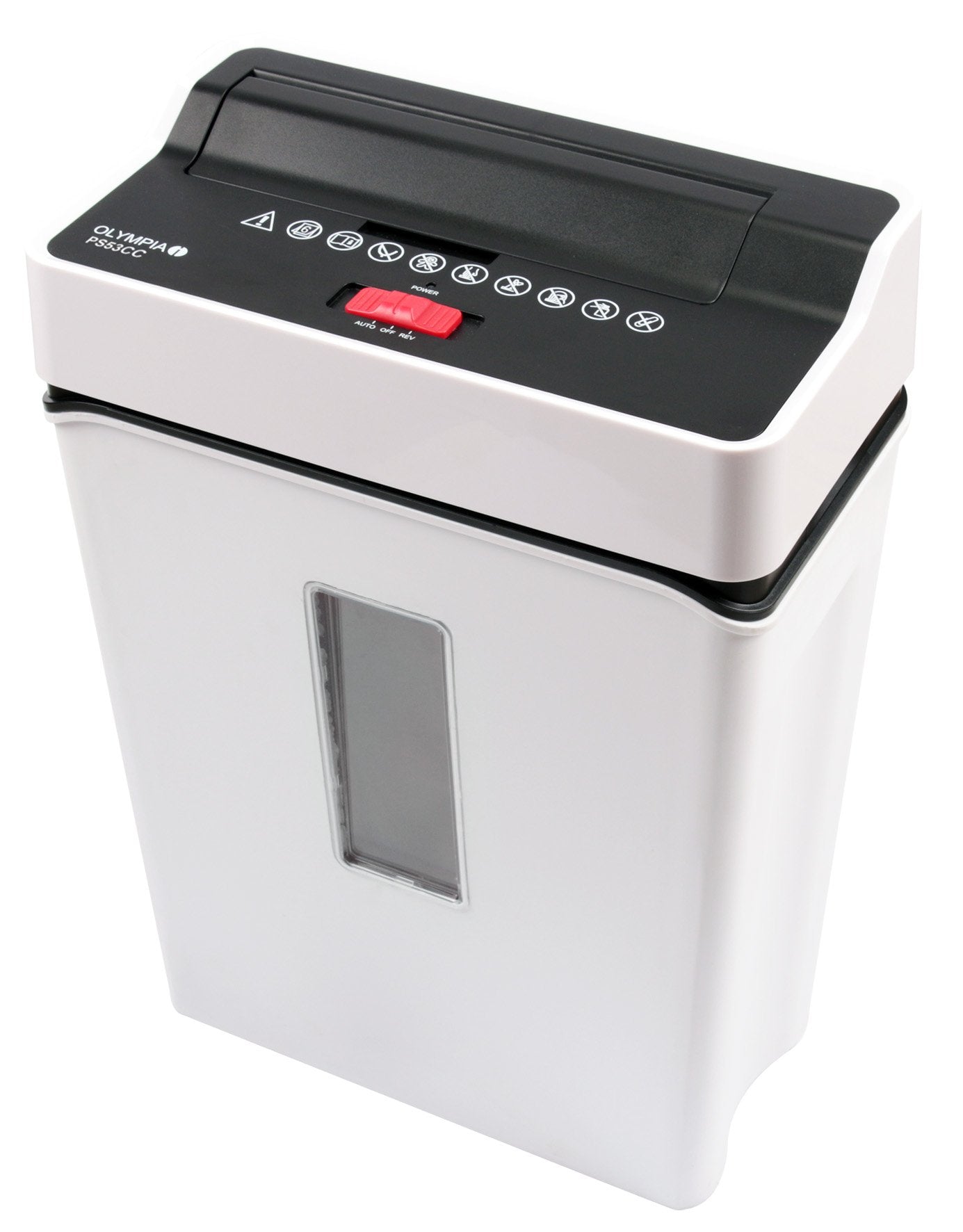 EAN 4030152027095 - Olympia PS 53 CC triturador de papel Corte cruzado 75 dB 22 cm Blanco imagen 3