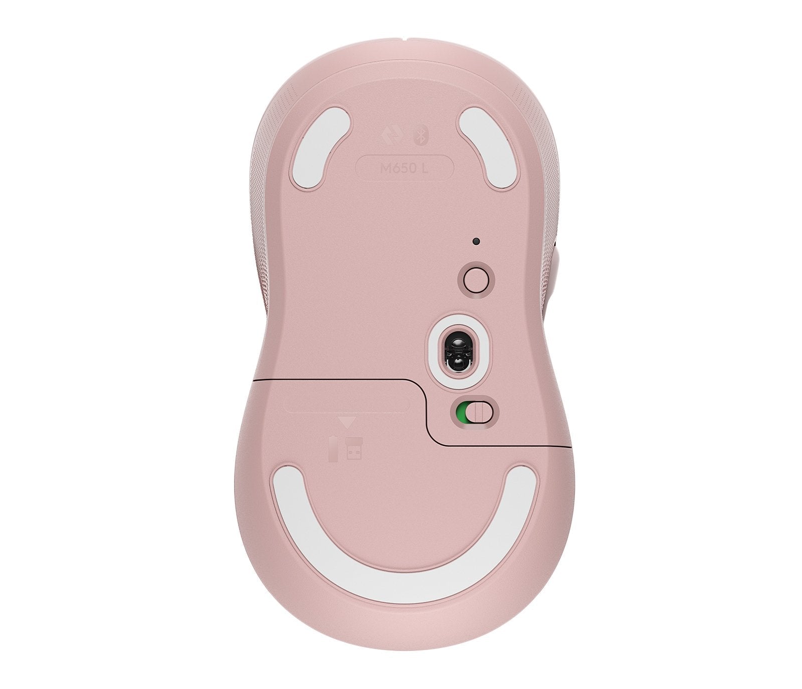 Logitech Raton Inalambrico Signature M650 Rosa 910-006237