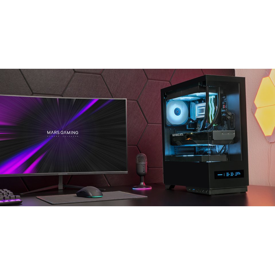 EAN 8435693113188 - Mars Gaming MC-PULSAR Midi Tower Negro imagen 7