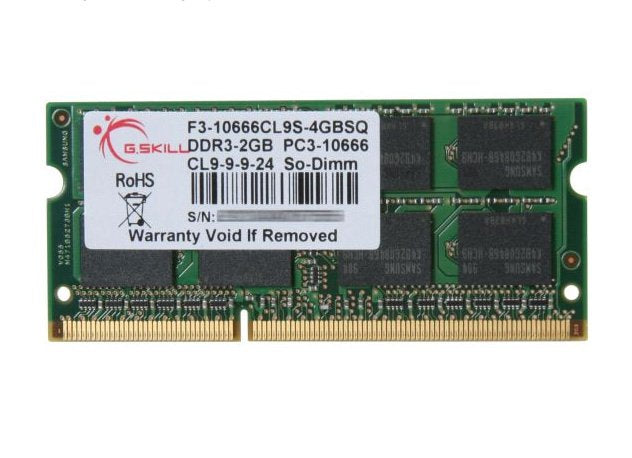 EAN 4711148594240 - G.Skill F3-10666CL9S-4GBSQ módulo de memoria 4 GB 1 x 4 GB DDR3 imagen 3