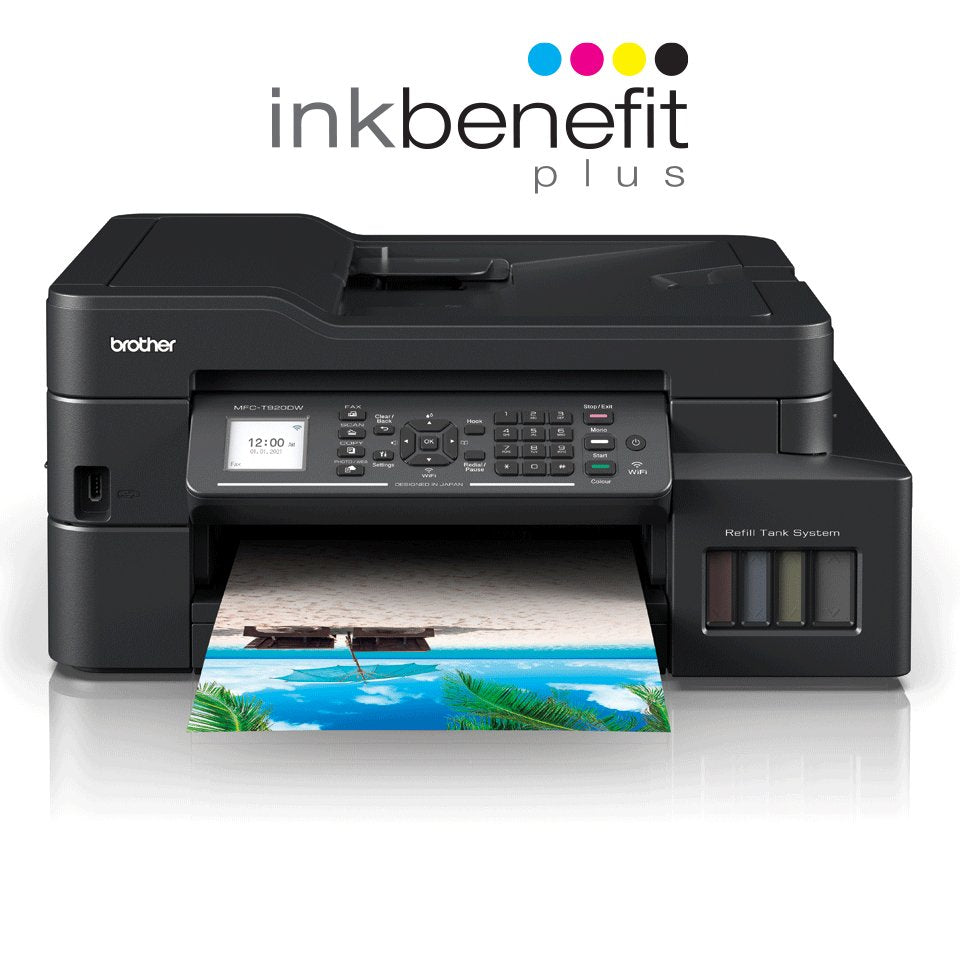 Impresora Brother Mfc-T920dw  Multifunción Inyección De Tinta A4 6000 X 1200 Dpi 30 Ppm Wifi