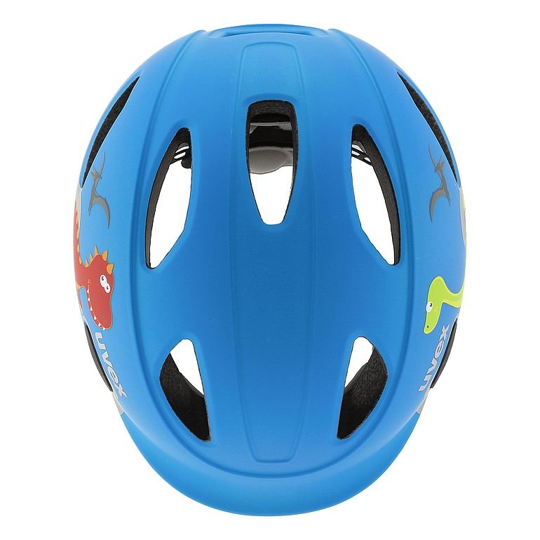 Casco De Ciclismo Infantil Uvex Oyo Style Dino Blue Matt, Talla 50-54