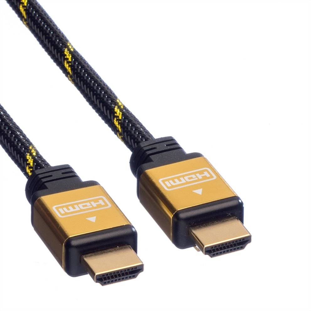 Roline Gold Hdmi High Speed Cable Mit Ethernet 3m