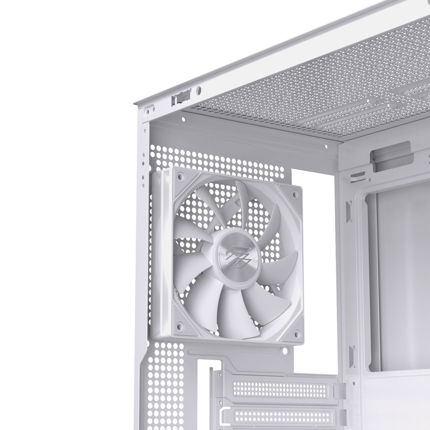 EAN 6977277360110 - Einarex EXCS-PL-600C-W carcasa de ordenador Midi Tower Blanco imagen 9