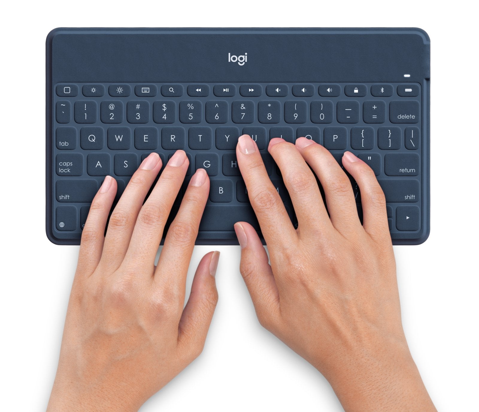 Teclado Español Logitech Keys-To-Go Azul Bluetooth 920-010044