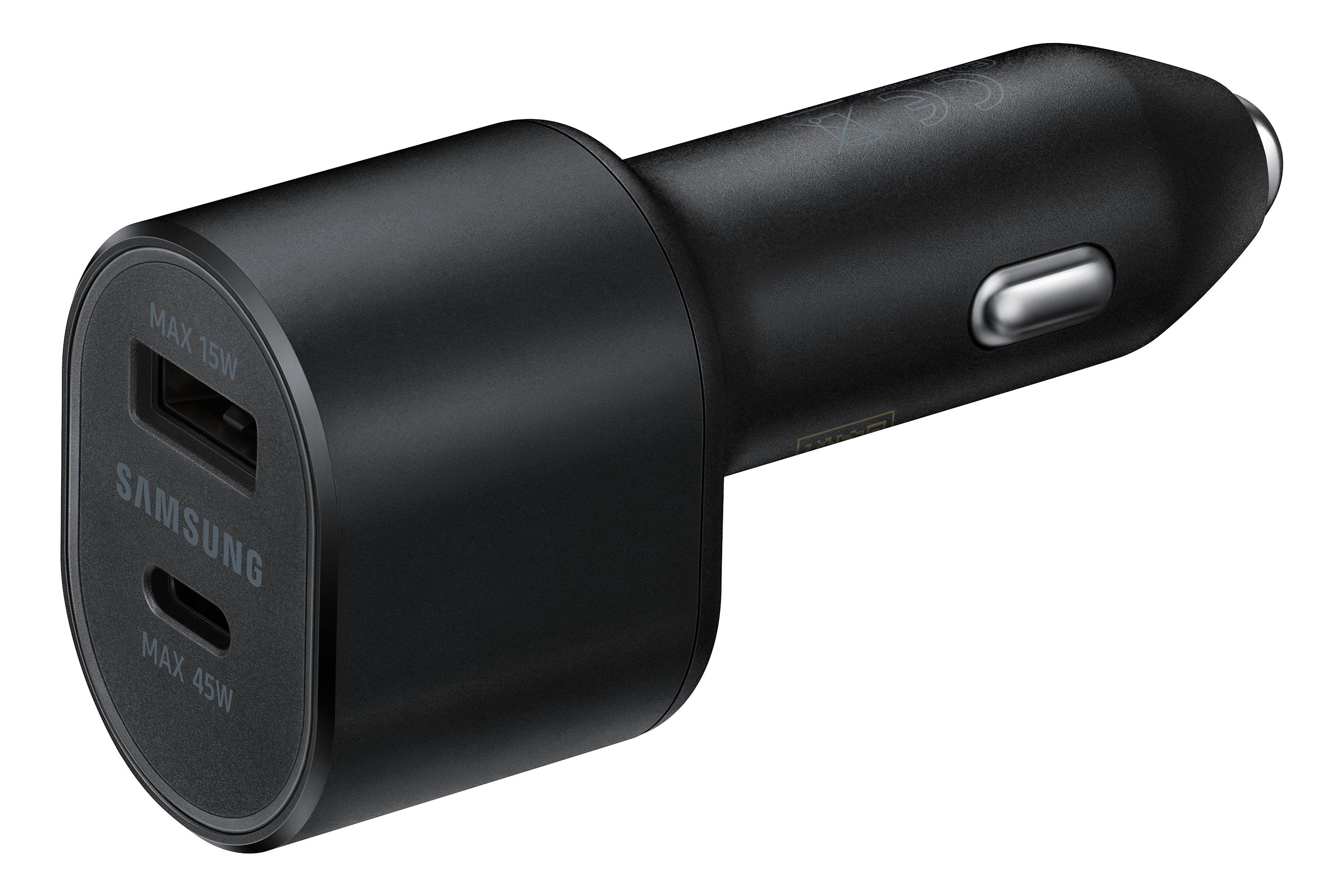 Samsung Dual Fast Car Charger 45w & 15w Ep-L5300xb Black