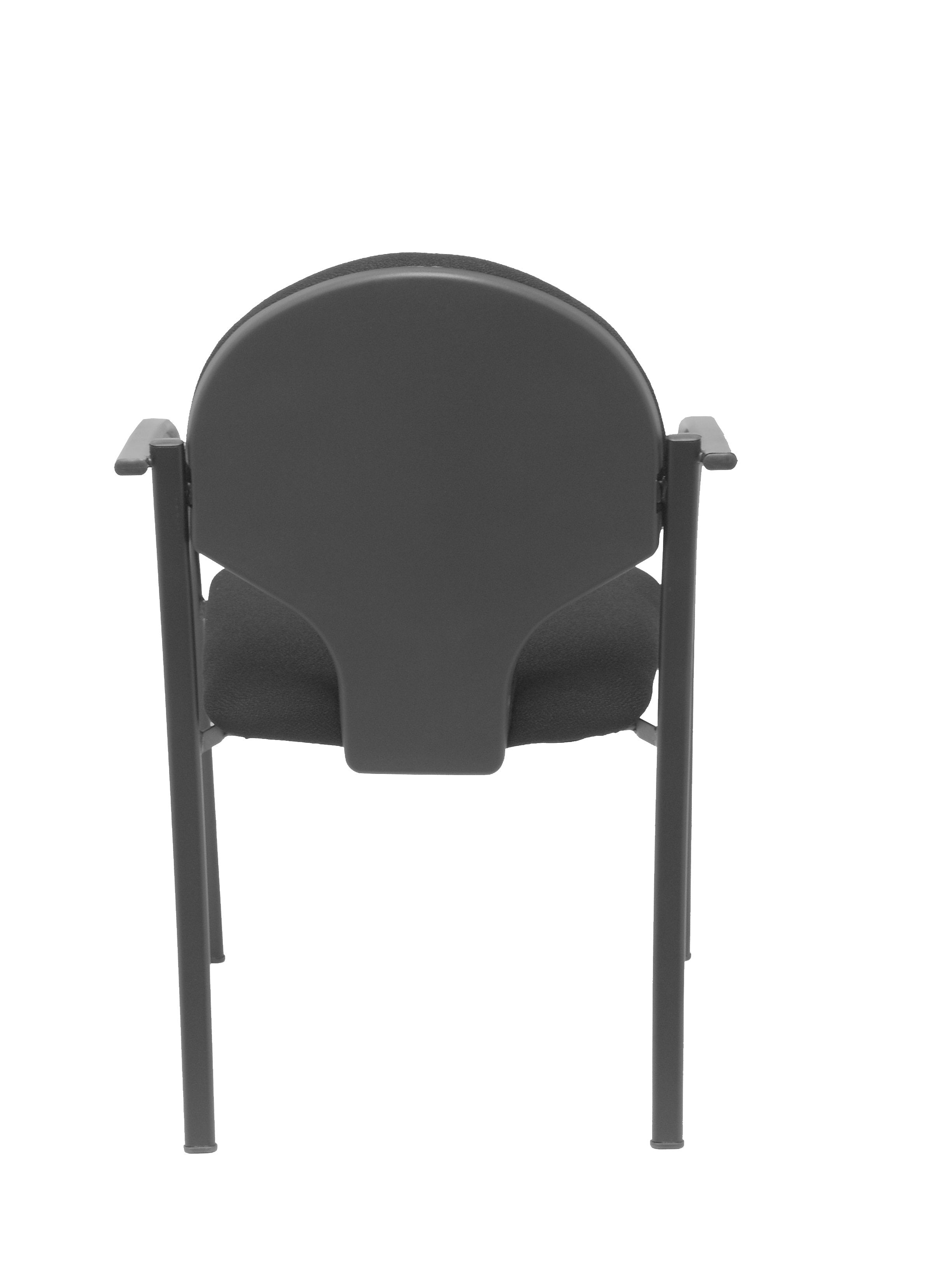 Pack 2 Sillas Hellin Chasis Negro Bali Negro