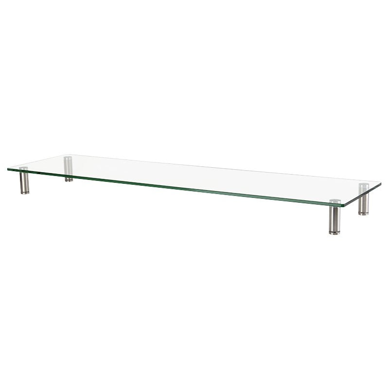 Logilink Bp0060 Soporte De Mesa Para Pantalla Plana Independiente Acero Inoxidable, Transparente