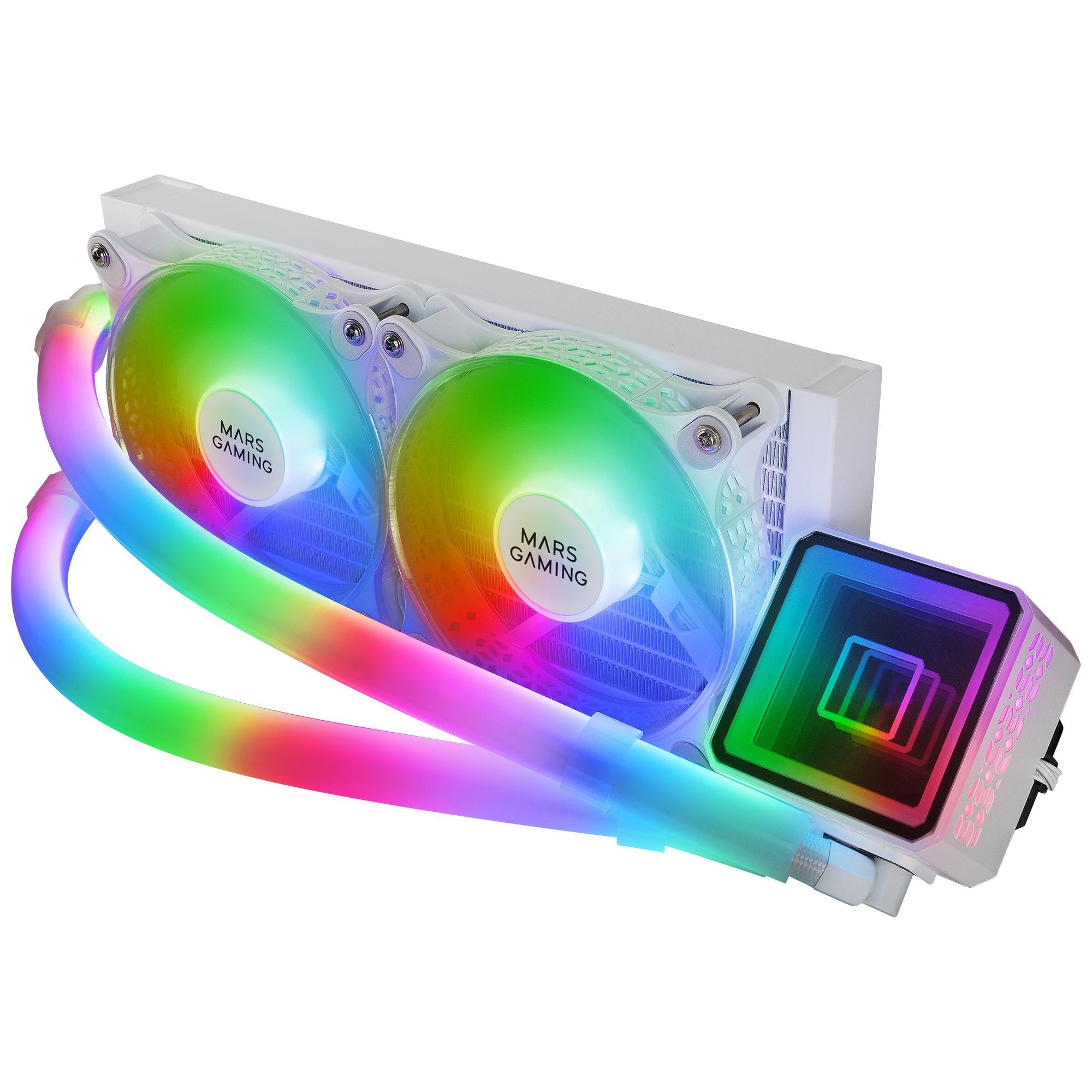 Mars Gaming Ml-Ultra240 Kit De Refrigeración Líquida 240mm Blanco