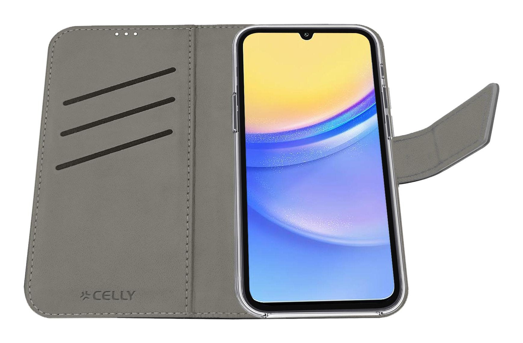 EAN 8021735206897 - Celly WALLY funda para teléfono móvil 16,5 cm (6.5") Funda cartera Negro imagen 4