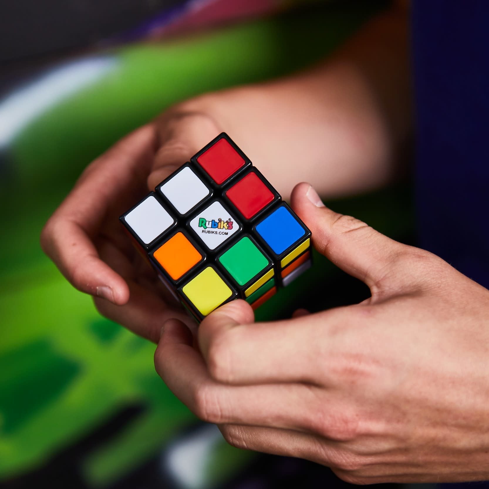 Spin Master Rubik'S - Cubo Mágico 3x3, Juego De Habilidad 6063968