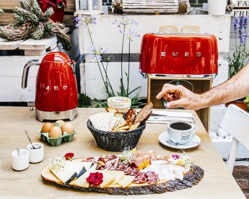 EAN 8017709190750 - Smeg TSF02RDEU tostadora 6 4 rebanada(s) 1500 W Rojo imagen 11