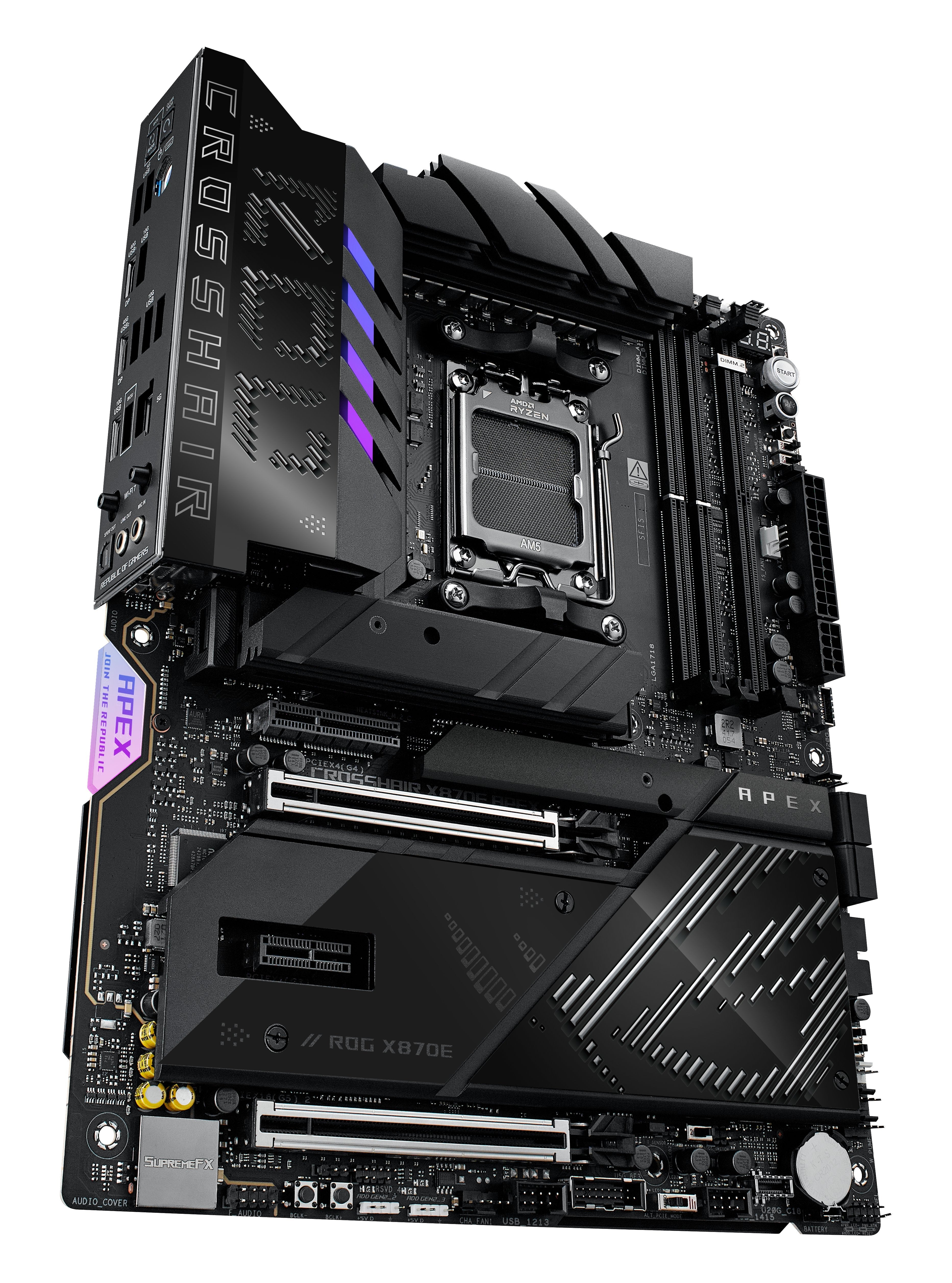 EAN 4711387890240 - ASUS ROG CROSSHAIR X870E APEX AMD X870E Zócalo AM5 ATX imagen 8