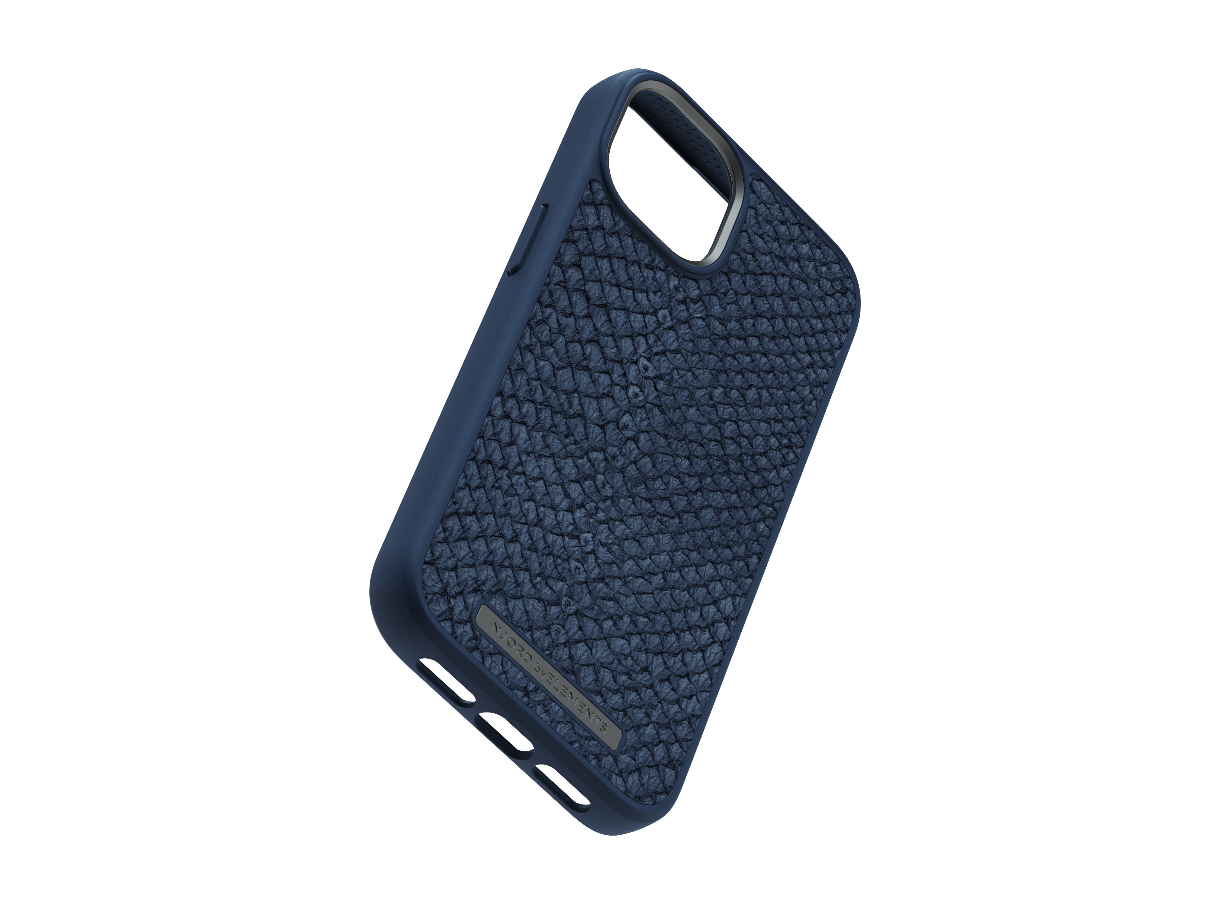 Funda De Cuero Iphone 14 (6.1) Azul