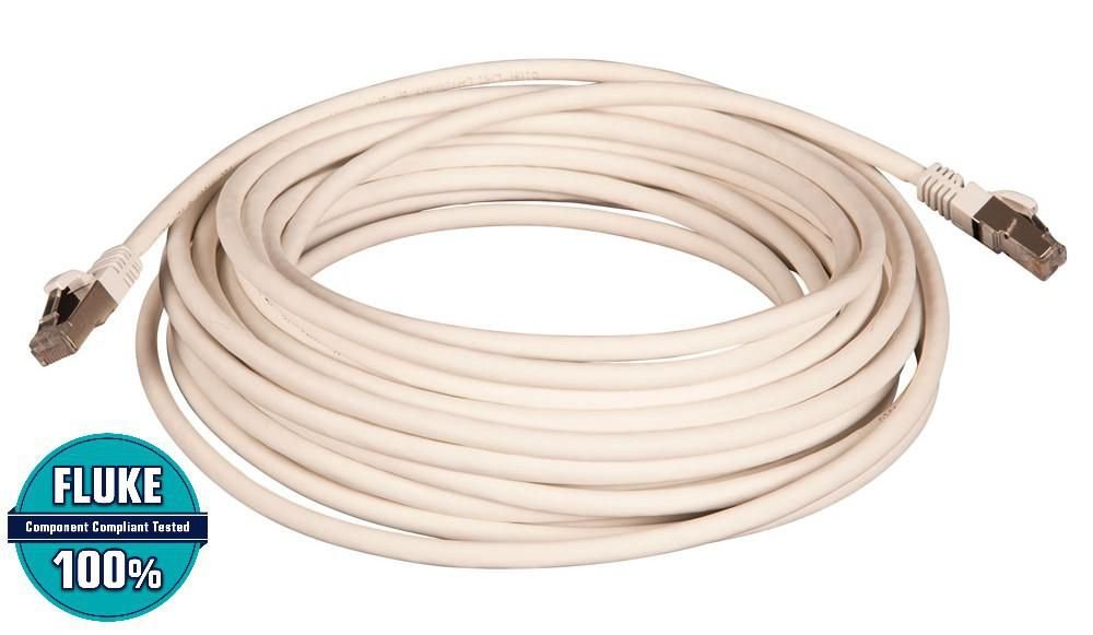 Lanview Lvn149542 Cable De Red Blanco 10 M Cat6a S/Ftp [S-Stp]