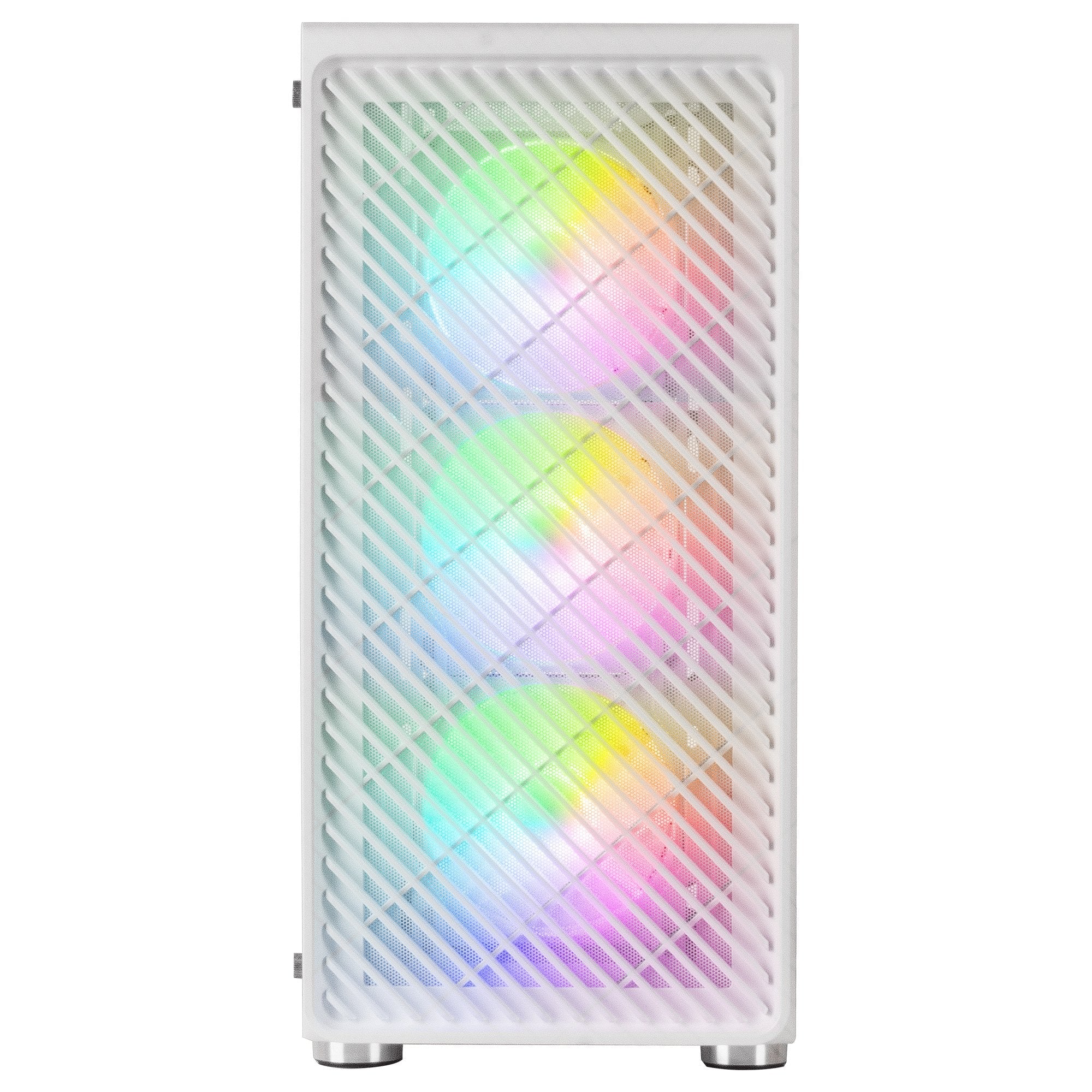 Caja Gaming Semitorre Mars Gaming Mc-F Blanca