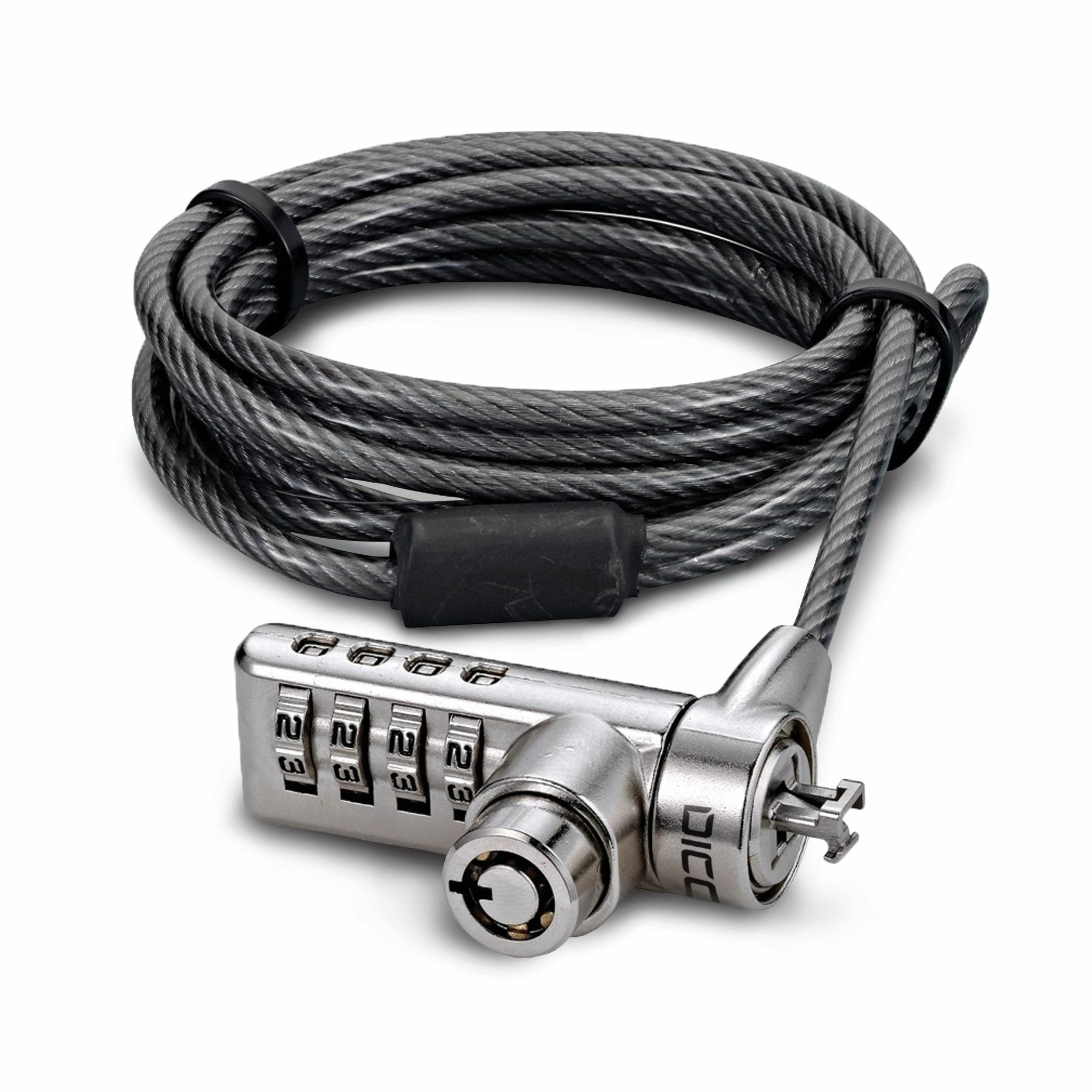 Dicota Security Cable T-Lock, Combination,Keyed 3x7mm Slot