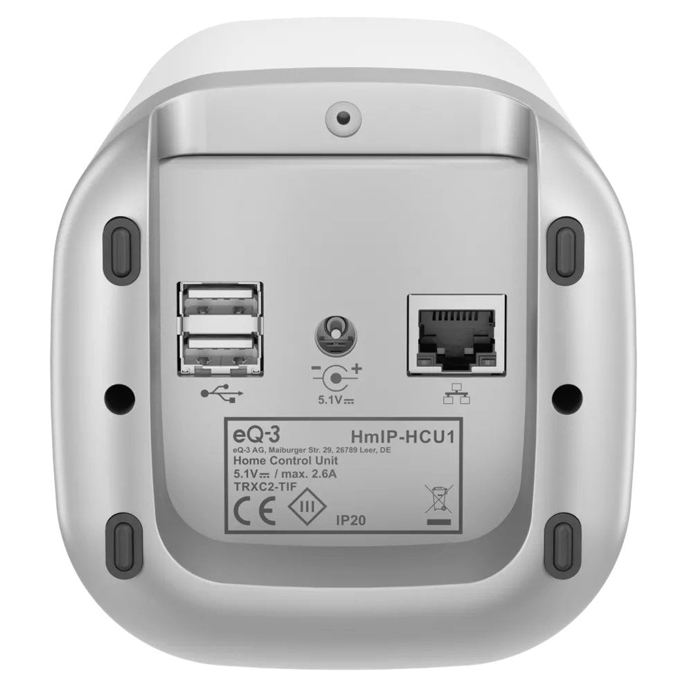 Unidad De Control Del Hogar Homematic Ip (Hmip-Hcu1), Central White/Gray 160322a0