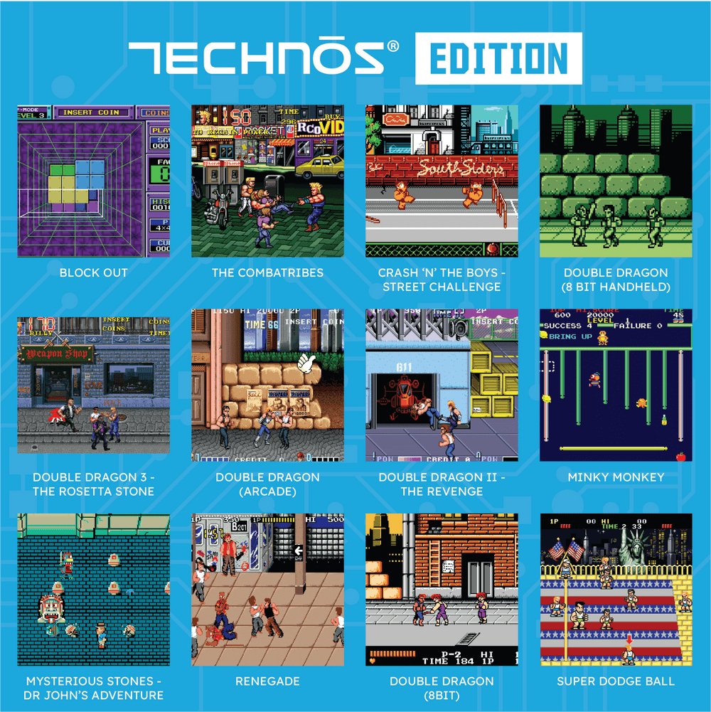 EAN 5060990240812 - Just for Games Super Pocket TECHNOS Edition videoconsola portátil 7,11 cm (2.8") Azul, Blanco imagen 6
