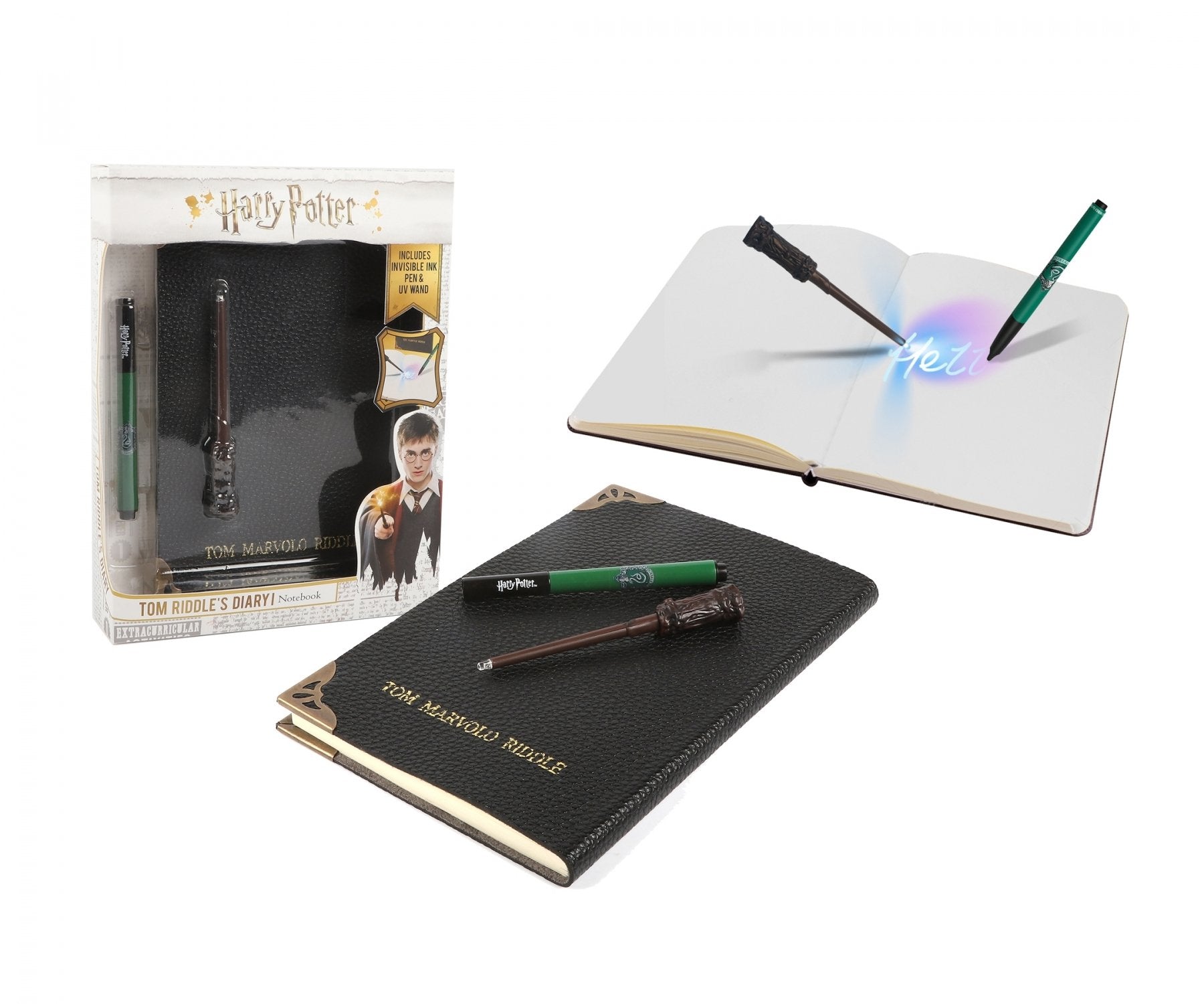 Jada Toys Harry Potter Tom Riddle'S Diar Cuaderno Y Block Negro